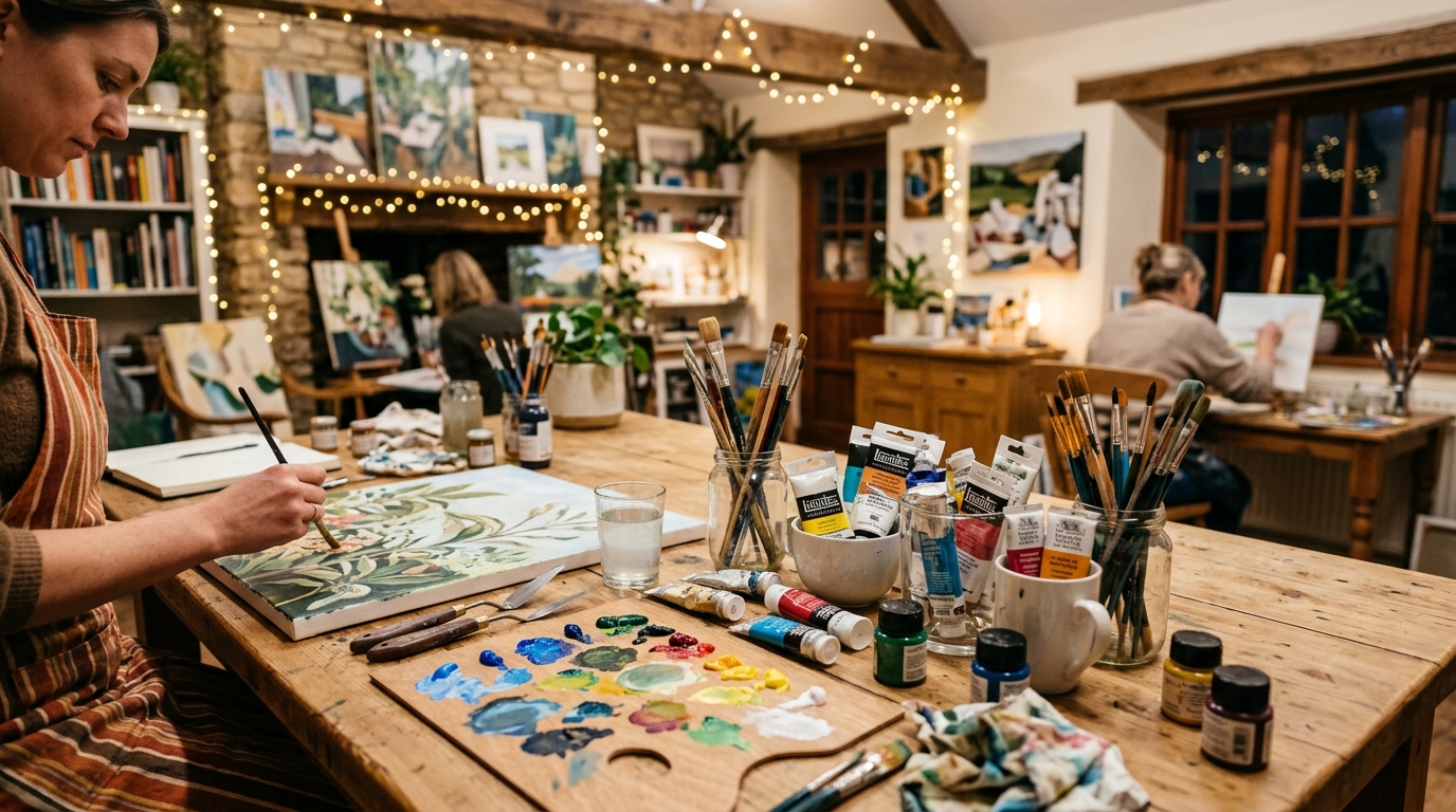 Palette Bishkek Art Studio Background